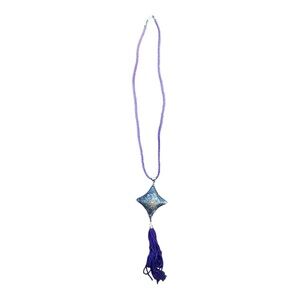 Cloisonne Pendant‎ With Tassel